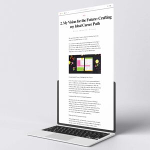 blog mockup