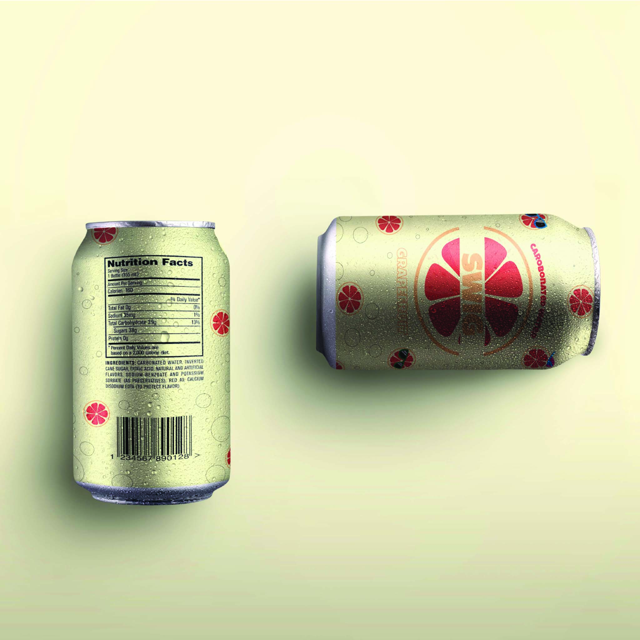 swig grapefruit can mockup